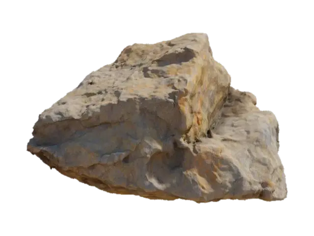 Modelong 3D na Ancient Boulder - Rocks, ginawa ng AI