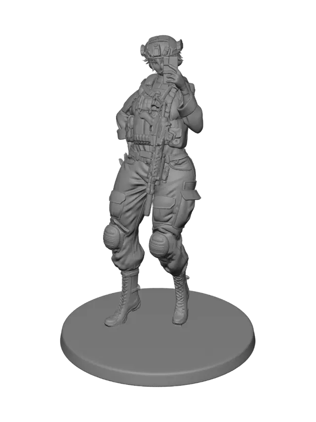 3D model for Frontline Selfie