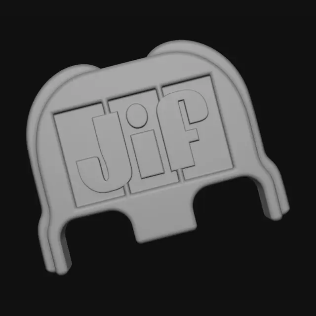 3D model for Jif Logo Elephant Charm