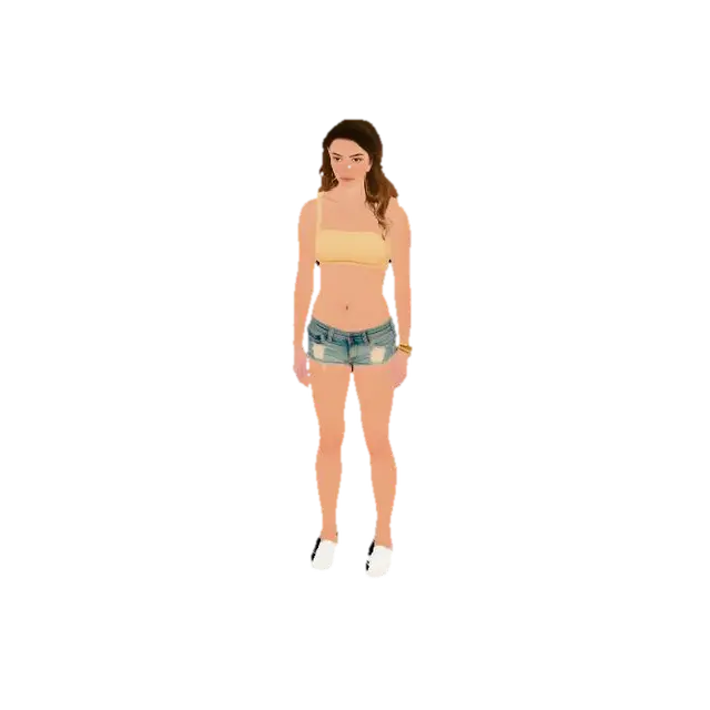 3D model for Sunlit Summer Look