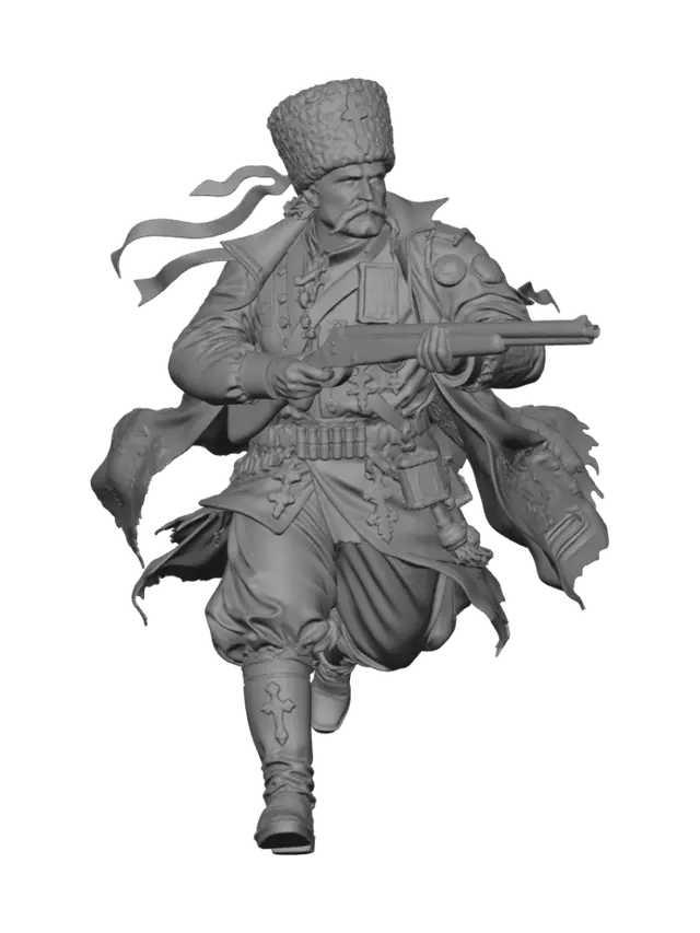 3D model for Orthodox Gunslinger