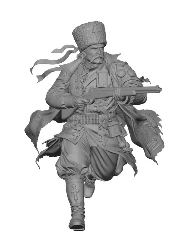 3D model for Orthodox Gunslinger