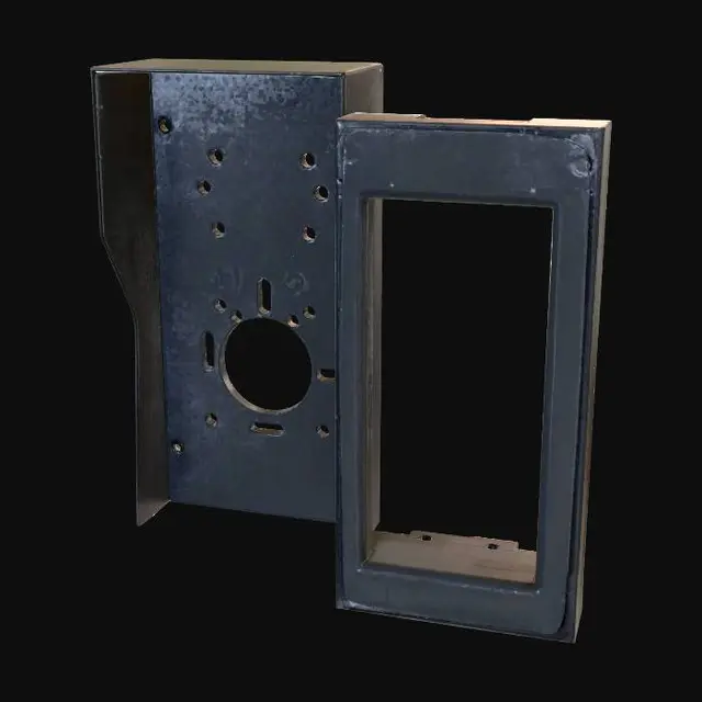 3D model for Two metal enclosures