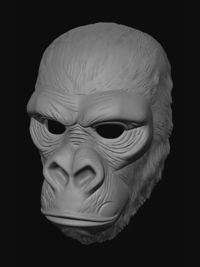 3D model for Crimson Demon Mask