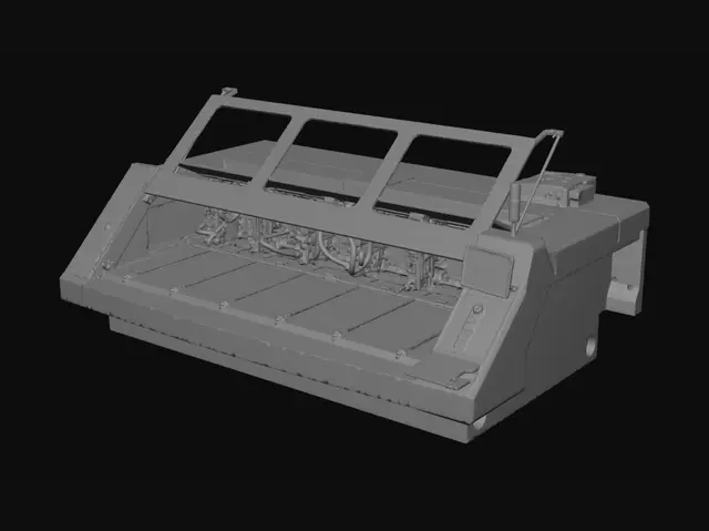 3D model for D46 Linear Motor Drilling Machine