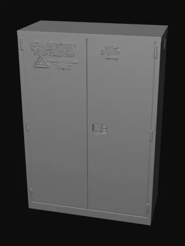 3D model for Flammable Storage Cabinet