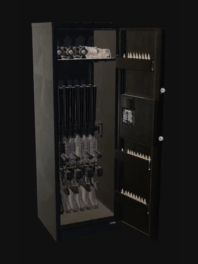 3D model for Rifle Safe