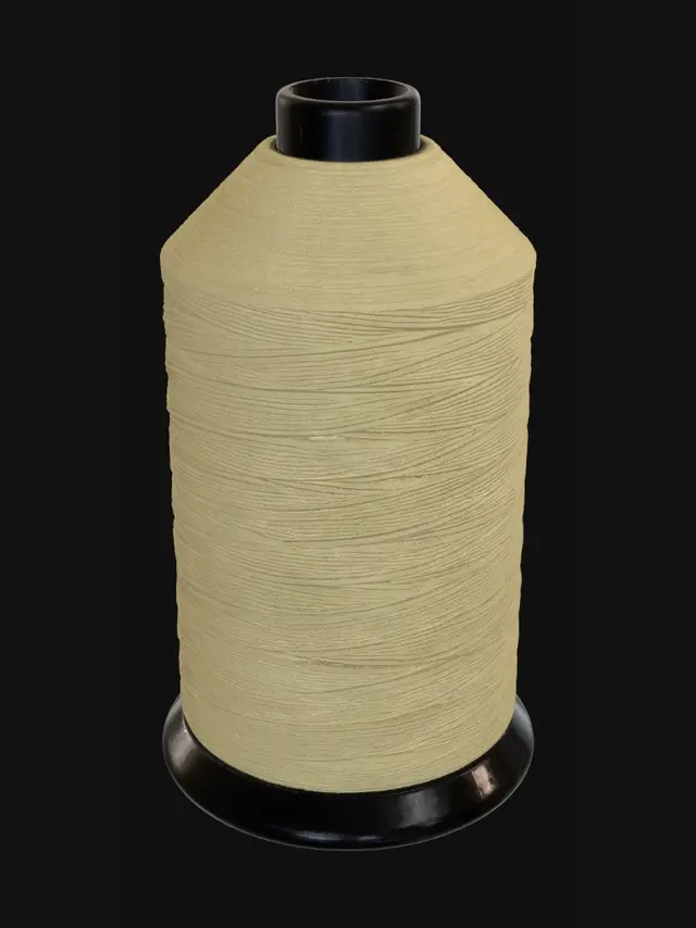 3D model for Golden spool of thread