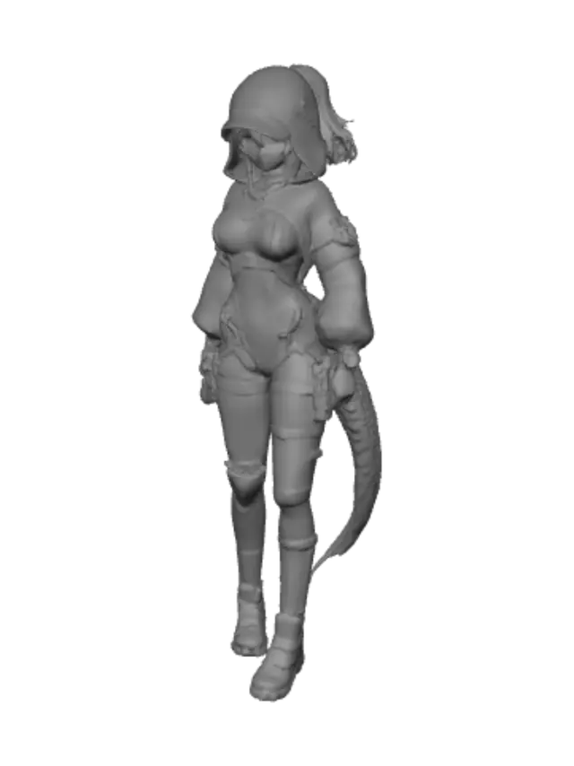 3D model for Neon Hooded Operative