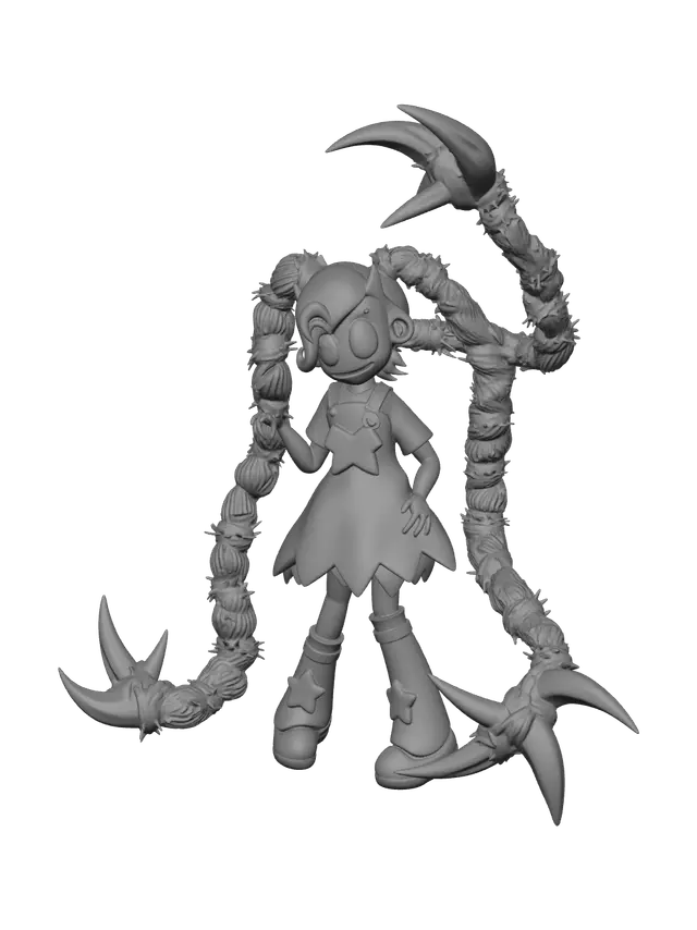 3D model for Stylized Poppy Playtime Chapter 5 Lily Love Braids