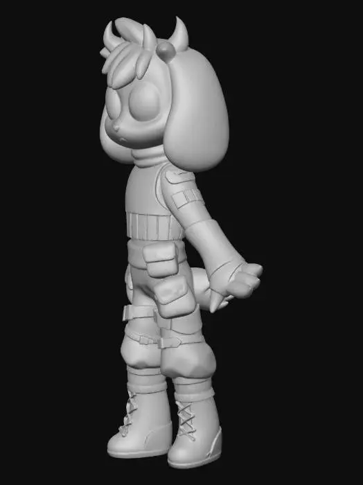 3D model for Shadow Rabbit Operative
