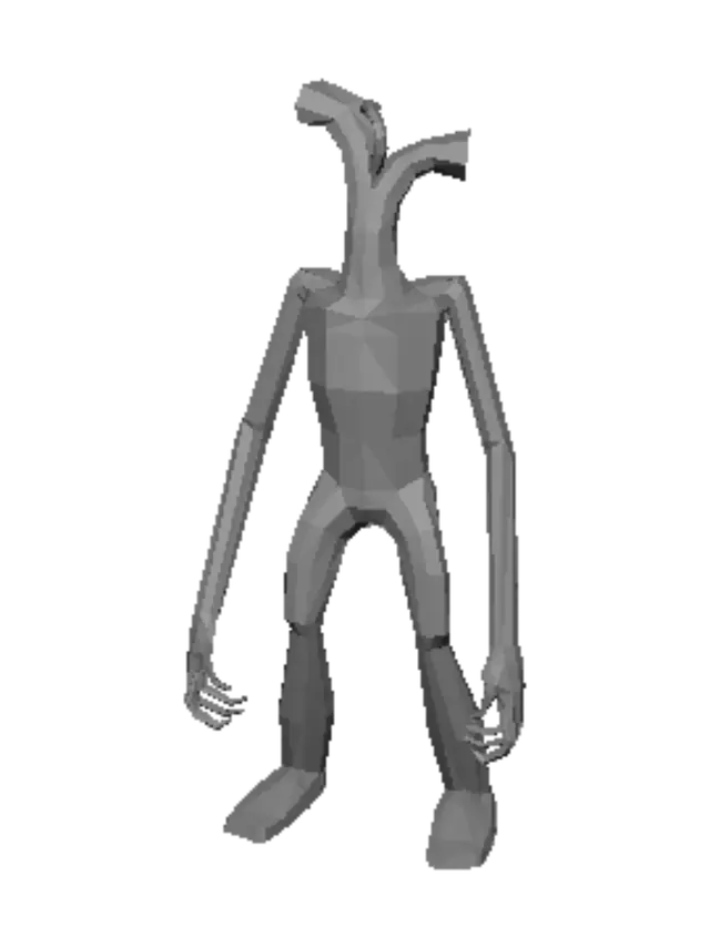 3D model for Pipe head scp forest secret