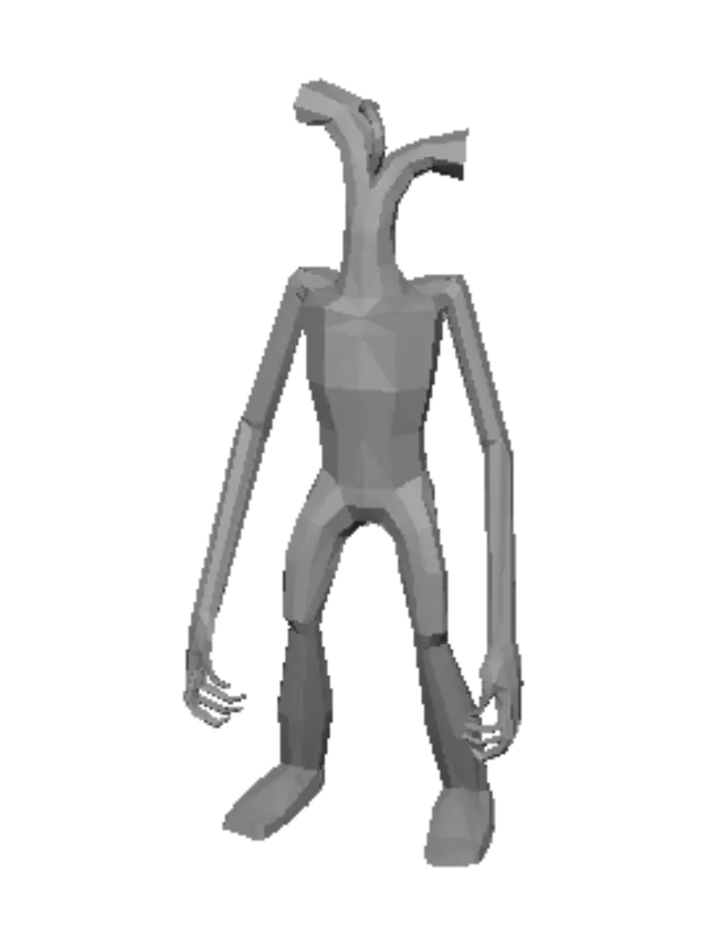 3D model for Pipe head scp forest secret