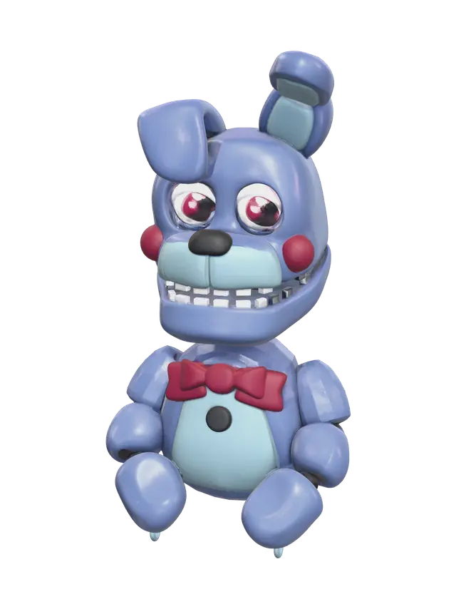 Fantasy Bon Bon Fnaf - Poppy 3D model, AI generated