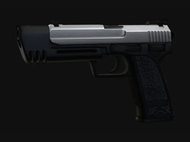 3D model for Silver Arc Pistol