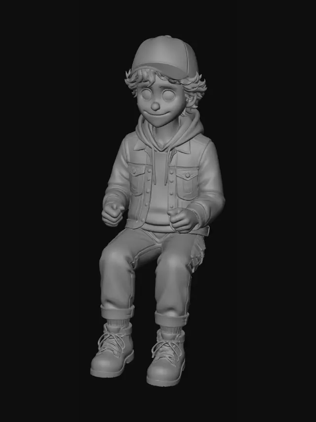 3D model for Trailbound Adventurer
