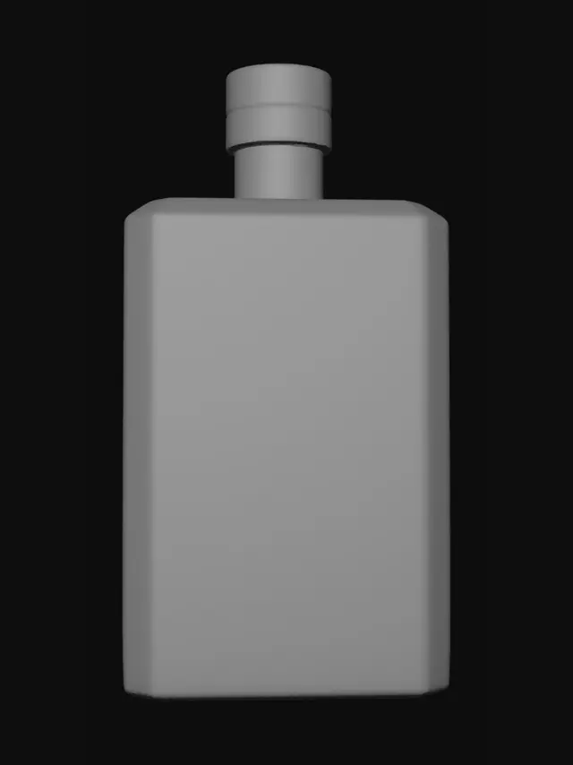 3D model for pls make flat picture of yellow bottle retaining the shape with golden cap having the name yello as per the reference image . pls ignore the other wordings and add sparkling water and add the word "Packaged drinking water" as retaining the fonts on the bottle