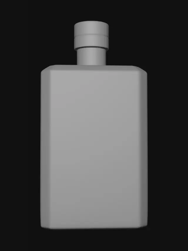 3D model for pls make flat picture of yellow bottle retaining the shape with golden cap having the name yello as per the reference image . pls ignore the other wordings and add sparkling water and add the word "Packaged drinking water" as retaining the fonts on the bottle