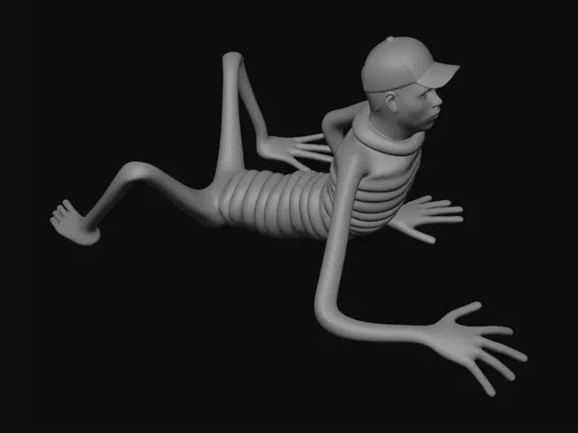 3D model for Grocery Store Skeleton Acrobat