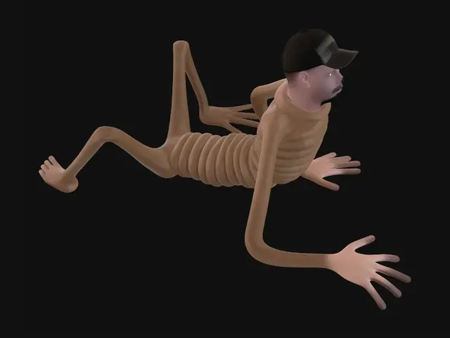 3D model for Grocery Store Skeleton Acrobat