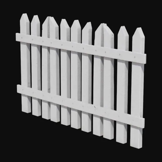 3D model for Picket Fence Serenity