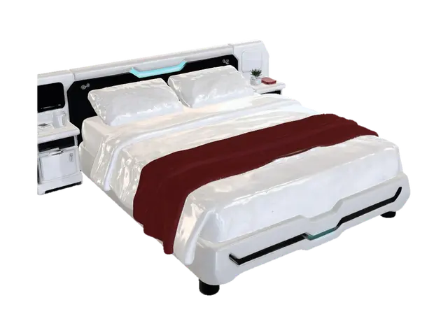 Modello 3D Cyber Sleep Station - Utopian, generato dall’IA