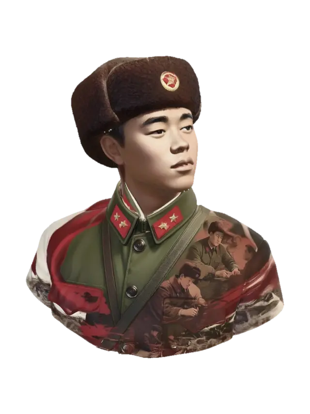 3D model for Lei Feng Memorial Poster