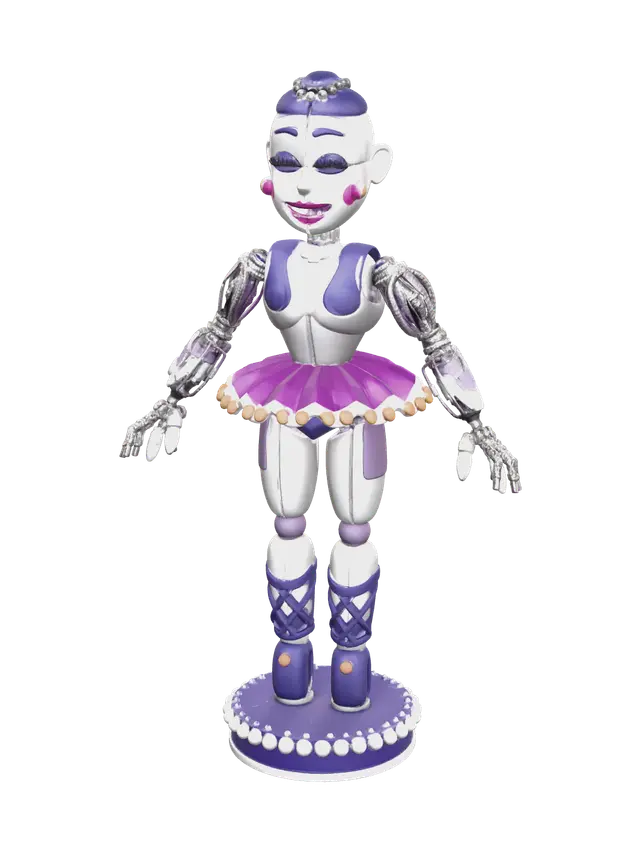 3D model for Ballora Fnaf