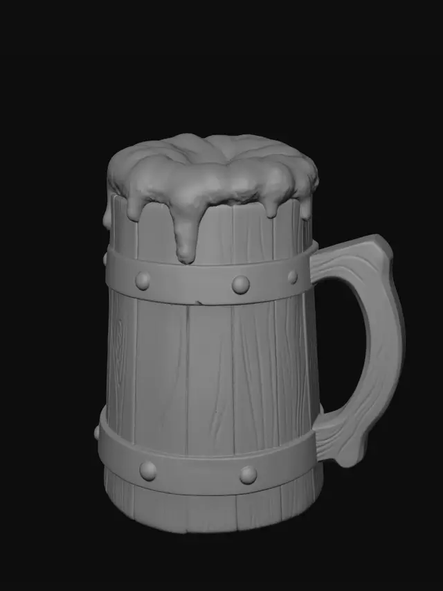 3D model for Oaken Tankard