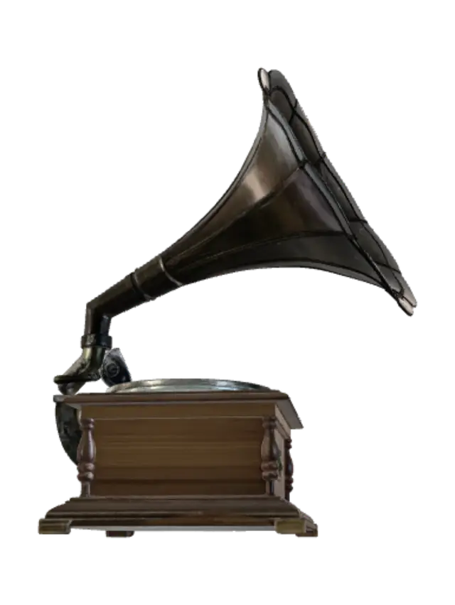 3D model for Antique Gramophone