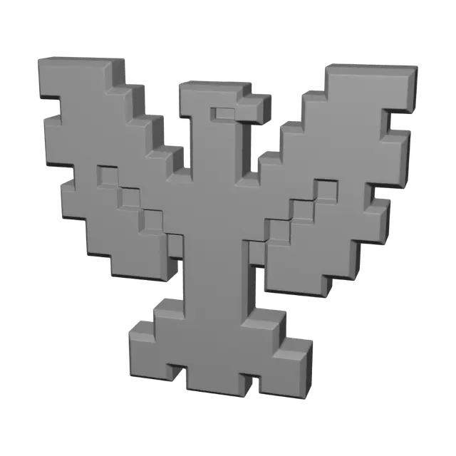 3D model for Bronze Pixel Y