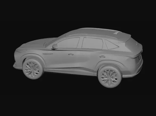 3D model for Midnight Shadow SUV