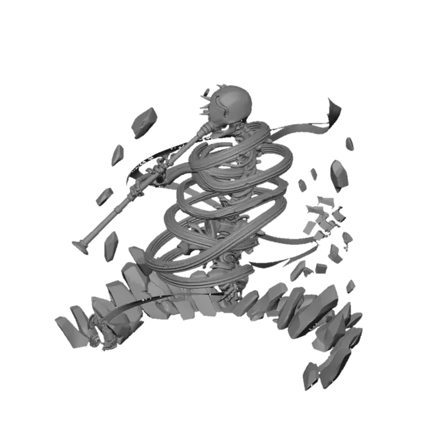3D model for Debt Spiral