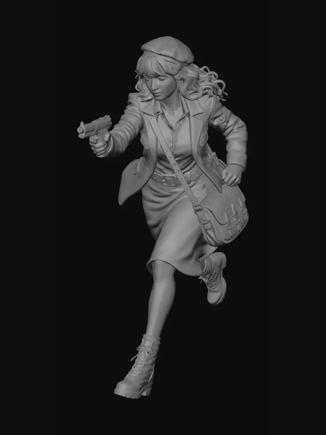 3D model for Runaway Gunslinger