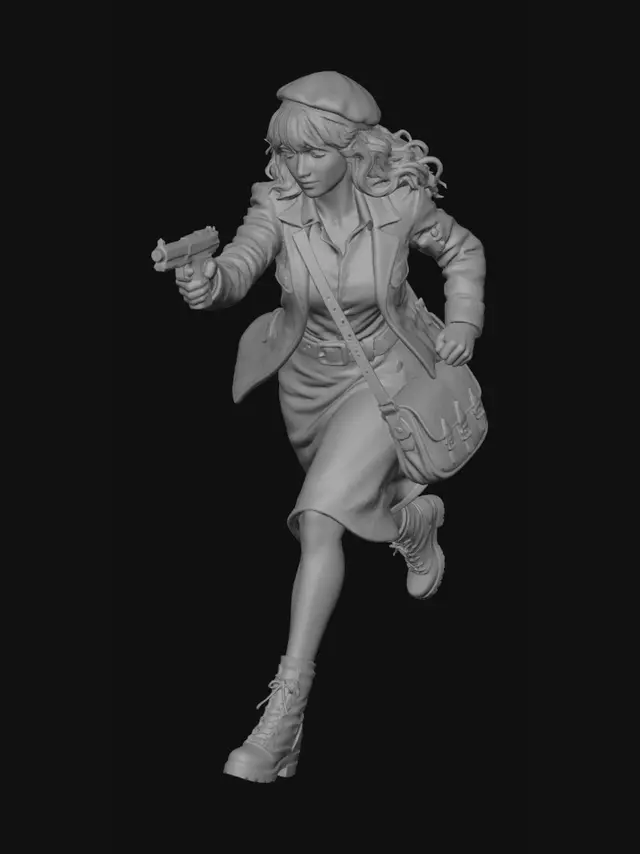 3D model for Runaway Gunslinger