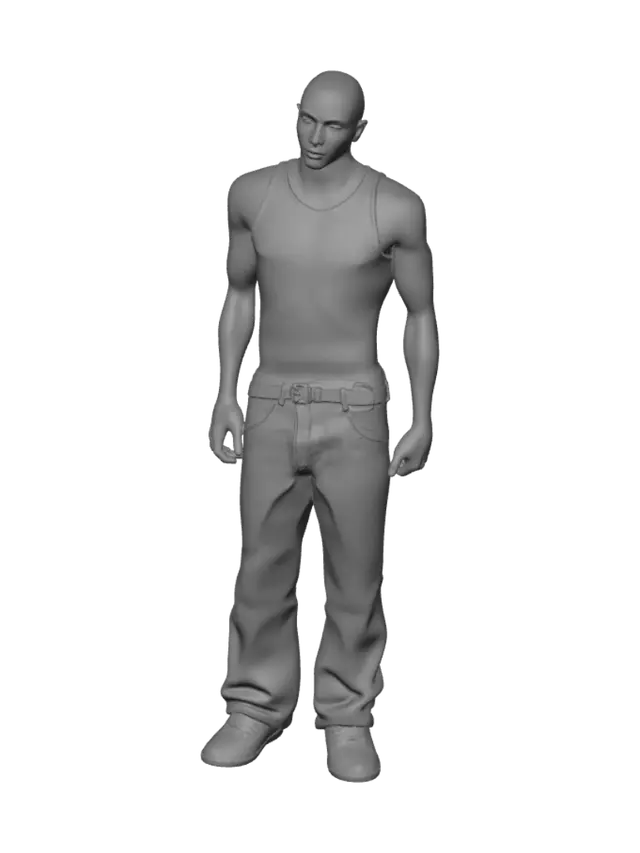 3D model for Urban Tough Guy