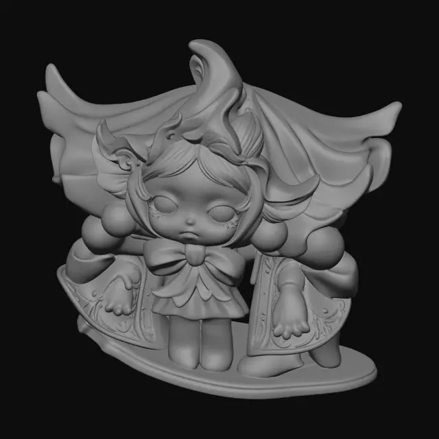 3D model for The Threefold Requiem