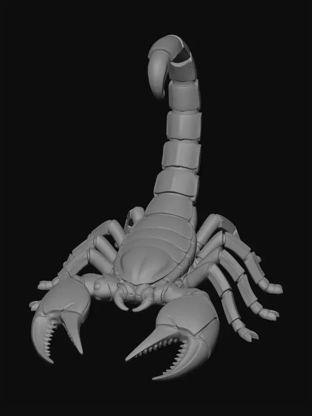 3D model for Obsidian Scorpion