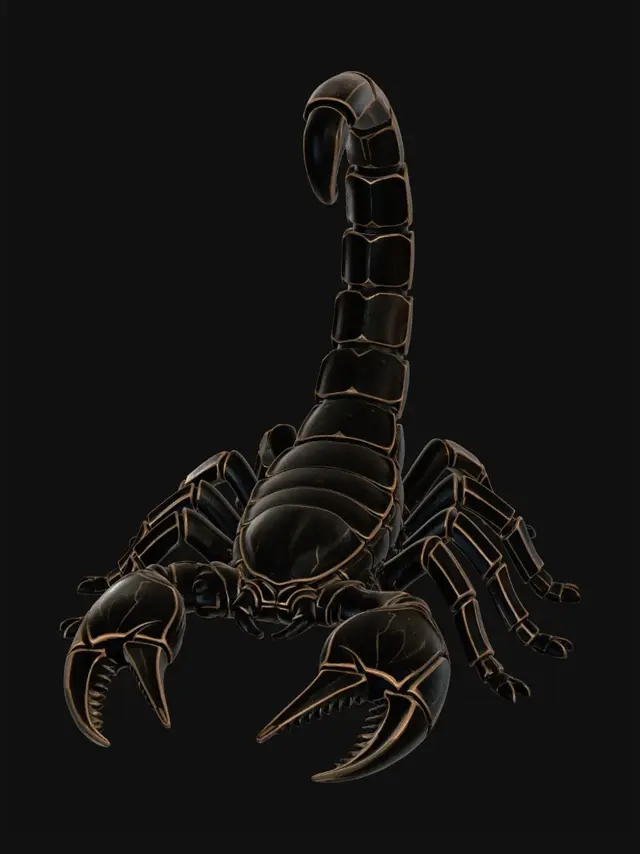 3D model for Obsidian Scorpion