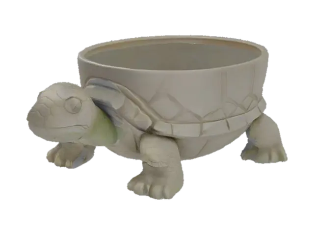 Turtle Bowl 3D model, vytvořený pomocí AI