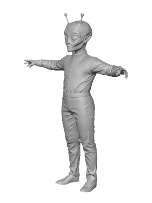 3D model for Alien Encounter