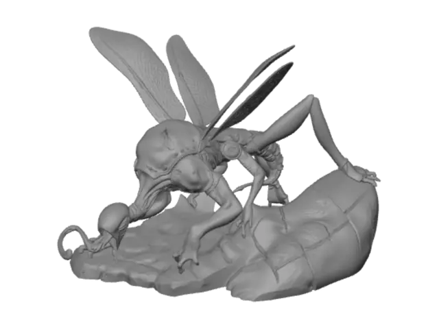 3D model for Verdant Chimera