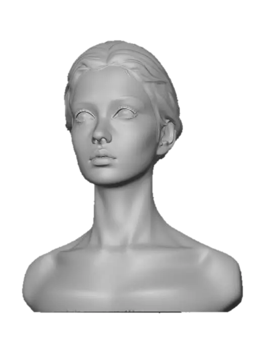 3D model for Porcelain Grace