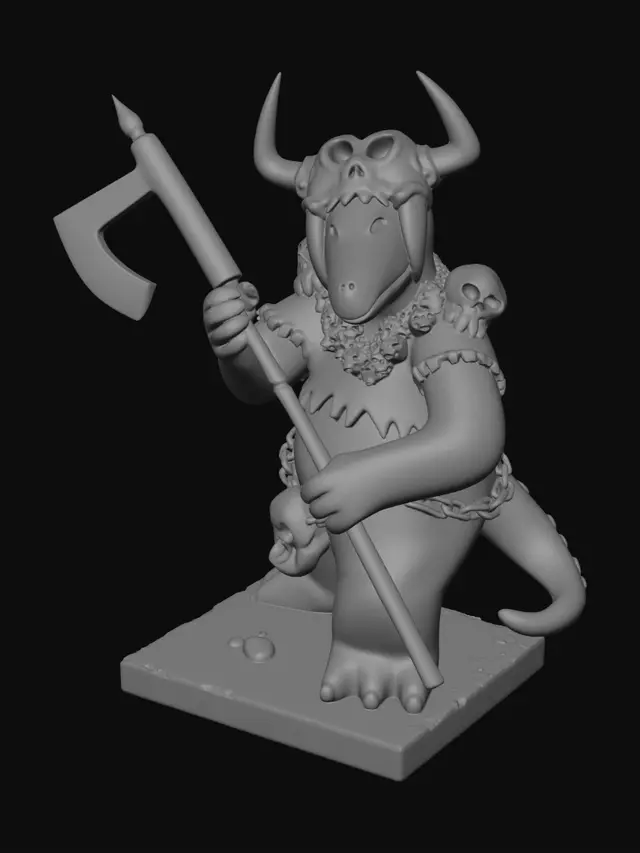 3D model for Crimson Skullcrusher