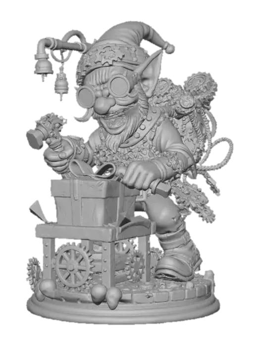 3D model for Steampunk Tinkerer, #Christmas2025#