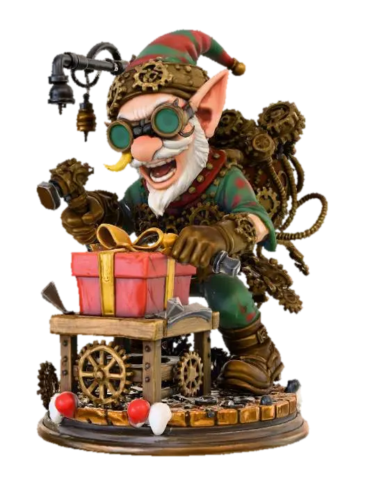 3D model for Steampunk Tinkerer, #Christmas2025#