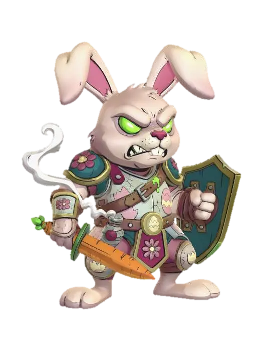 3D model for Iron Hare, #EasterEgg2026#