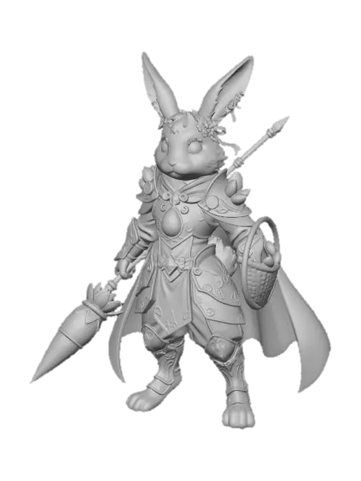 3D model for Easter Bunny Knight, #EasterEgg2026#