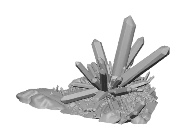 3D model for Crystal Starburst