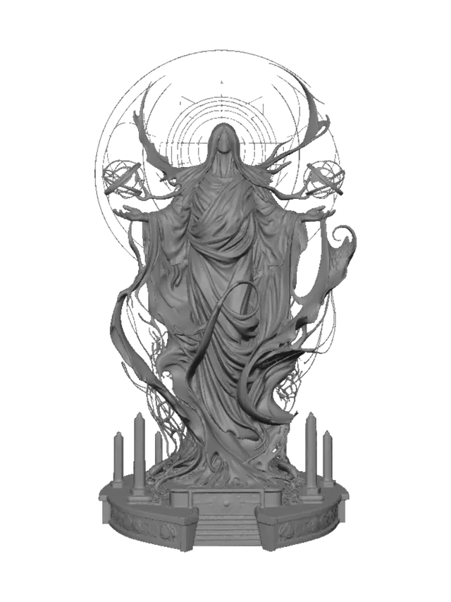 3D model for Celestial Ascendant